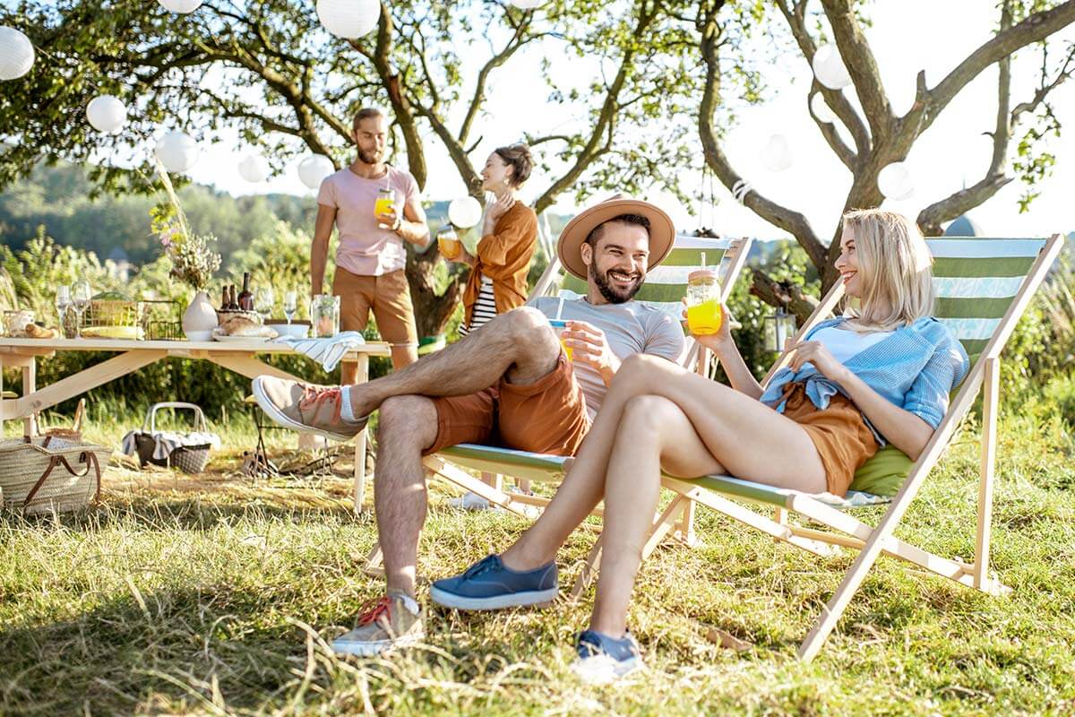 Vacanza con gli amici in una casa vacanze