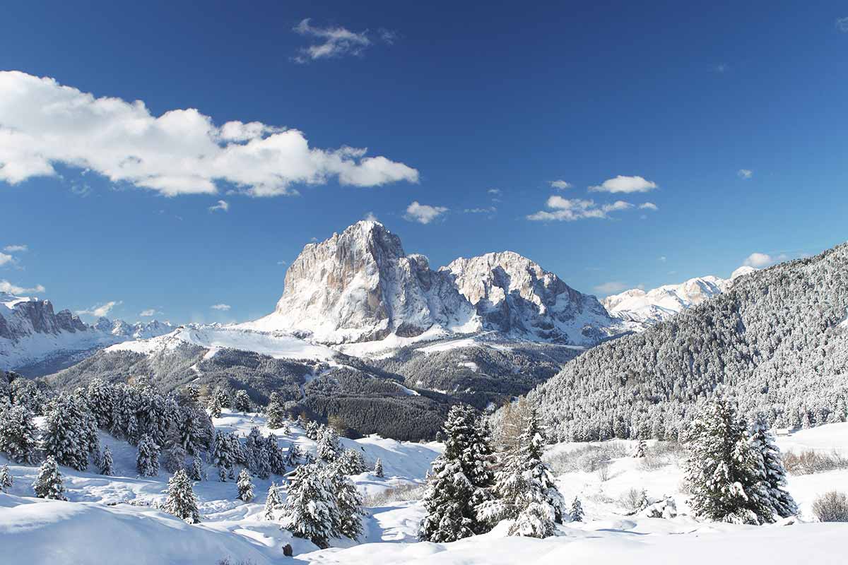 Val Gardena in inverno