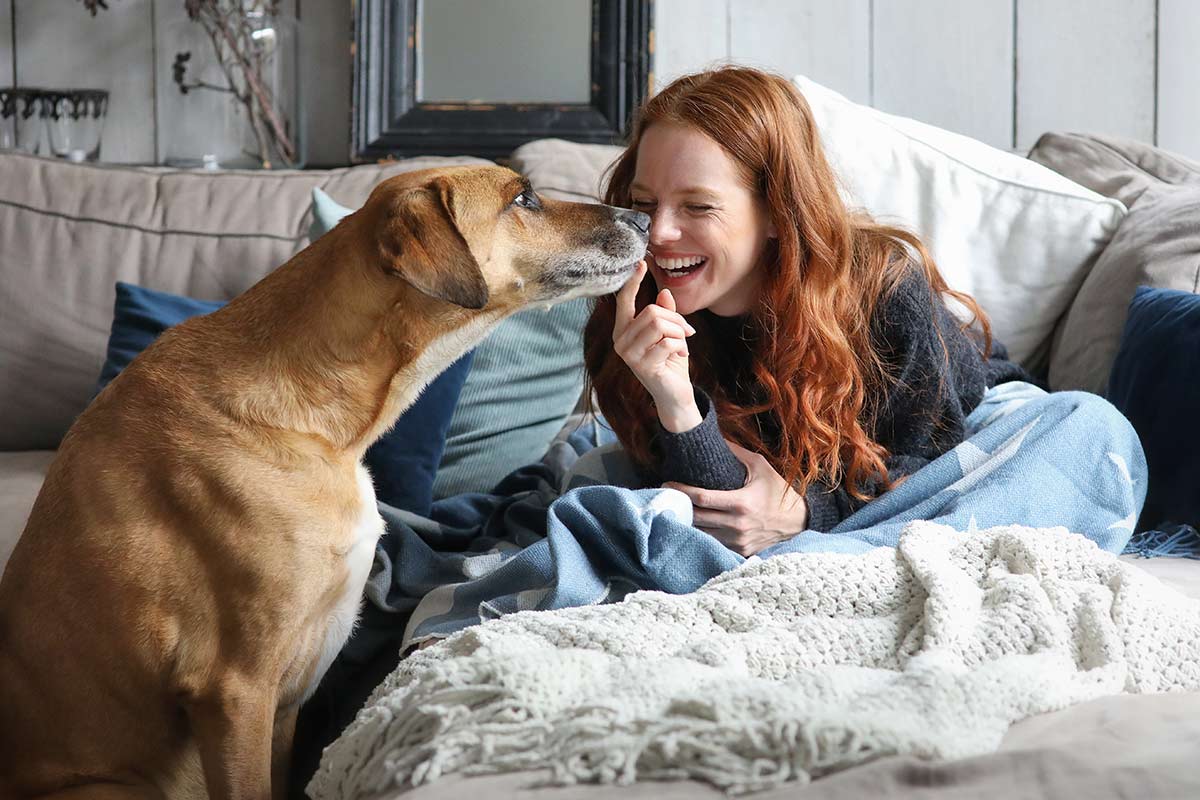 Rilassarsi con il cane