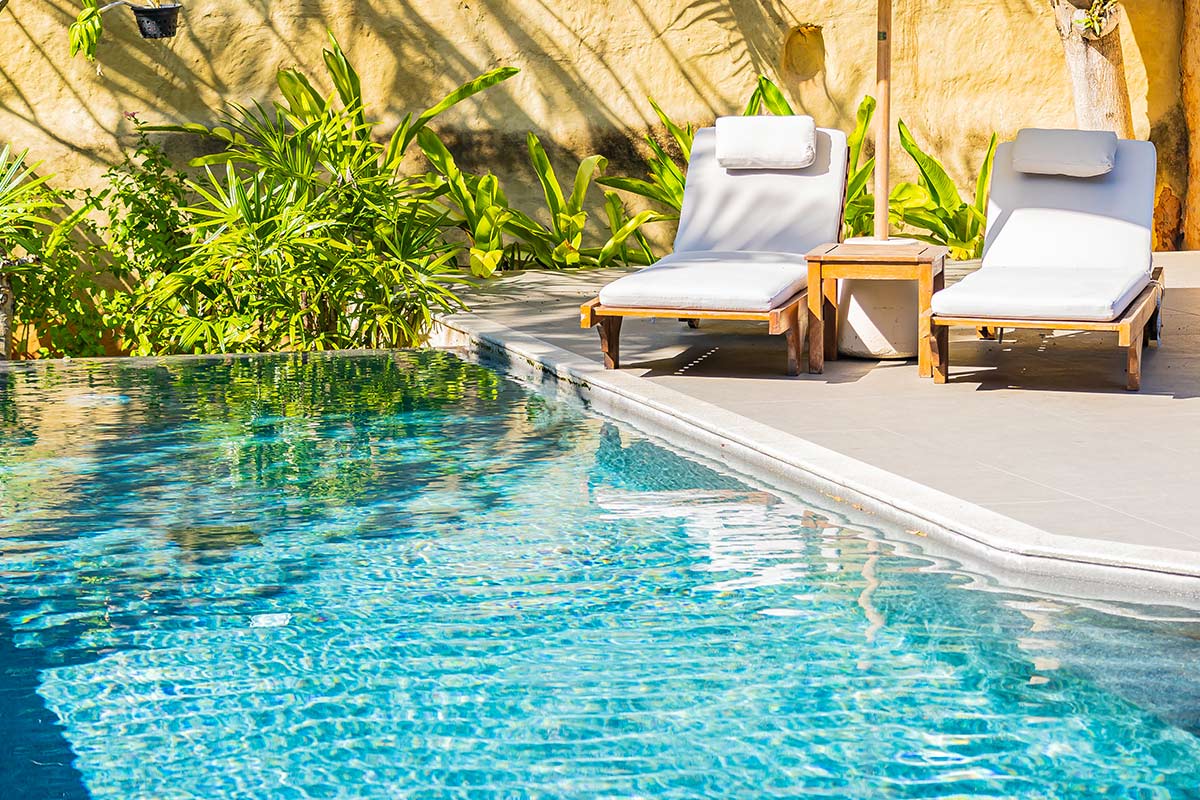 Piscina - chalet di lusso