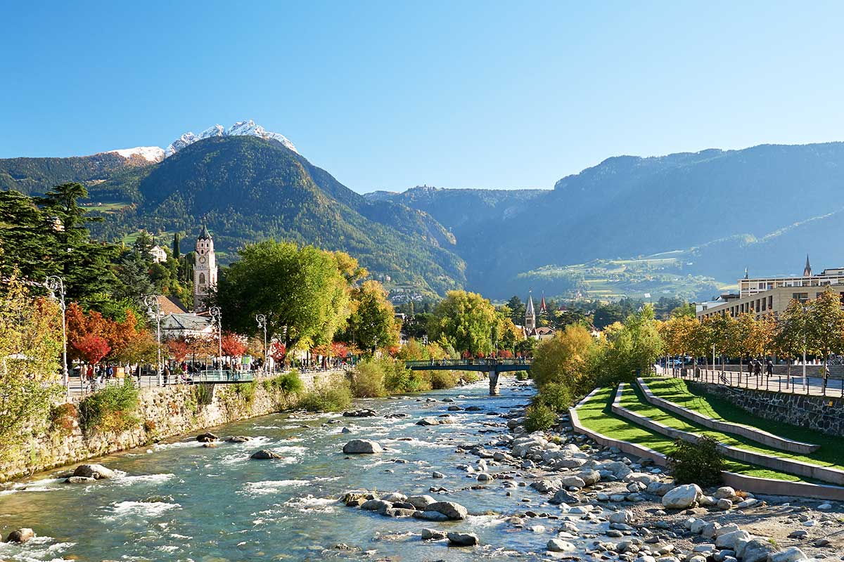 Vista su Merano