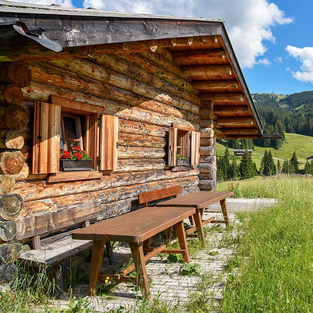 Chalet in montagna