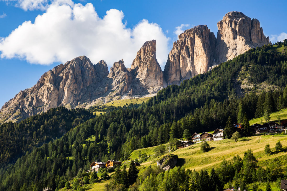 Val di Fassa in estate